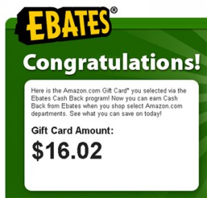 Ebates payout confirmation